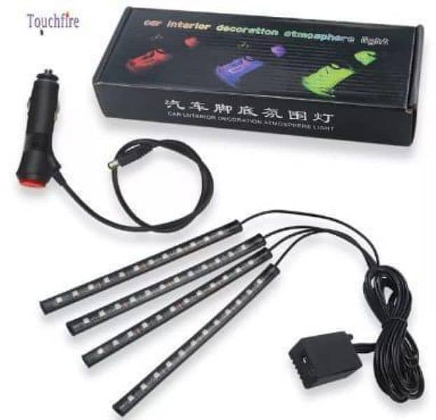 Cars RGB Liye lights with remote 2