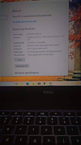 Dell 3350 Core i3 5th gen 4gb ram 128 Touch backlight Laptop for sale 4