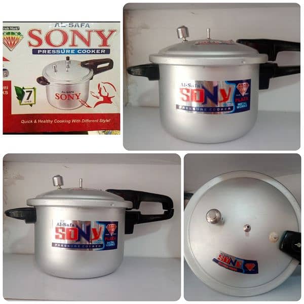 AL-SAFA Sony Pressure Cooker (7 Liter) 0