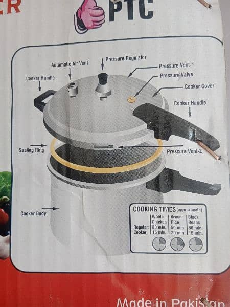 AL-SAFA Sony Pressure Cooker (7 Liter) 5