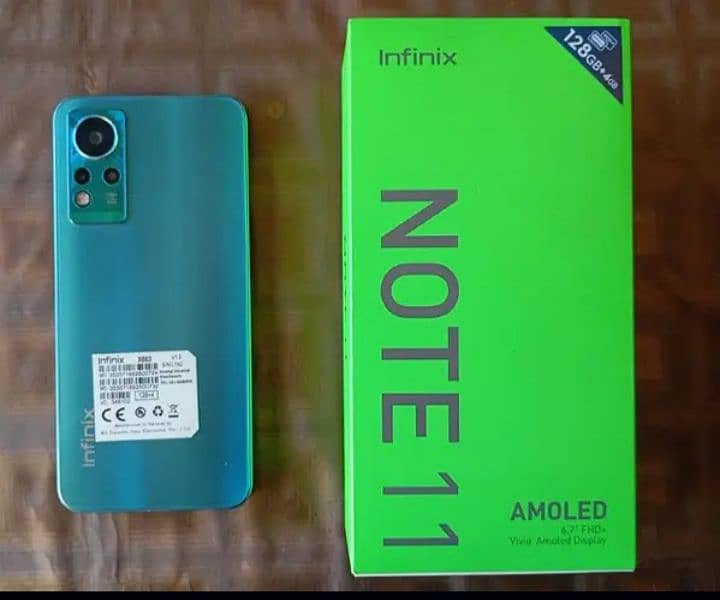 infinix note 11 10/10 condition hai 4/128 0