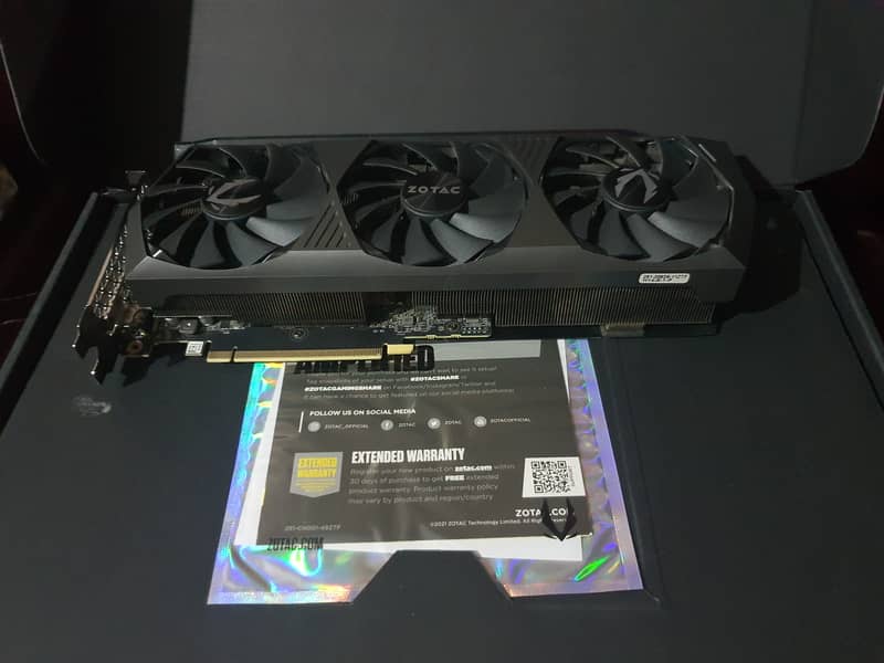 Zotac RTX 3070Ti 8gb 5