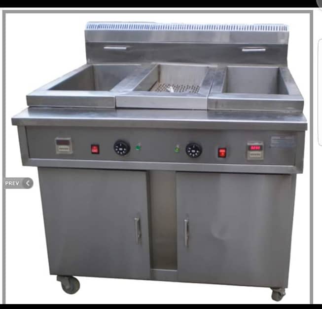 fryer and hot plate for sale in kotli AJK new not used 1