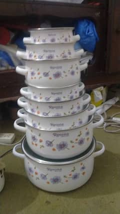 8 piece bowl sheshy k dhakan K sath