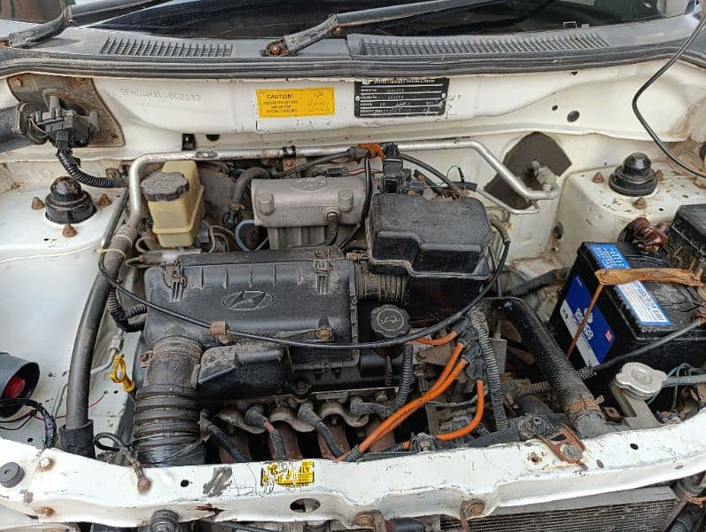 Hyundai Santro 2003 power steering chilled AC 9