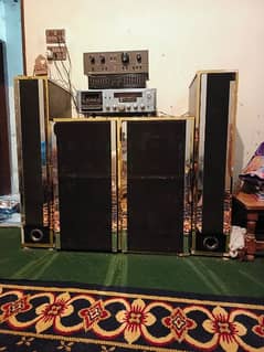 sound system 2 speaker 12 inch 2 speaker 10 inch ek amplifier 2sc5200