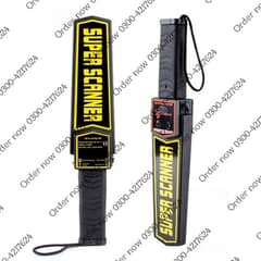 Metal Detector Body Scanner outdoor Handheld Garrett Super Scann