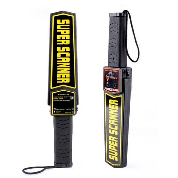 Metal Detector Body Scanner outdoor Handheld Garrett Super Scann 5