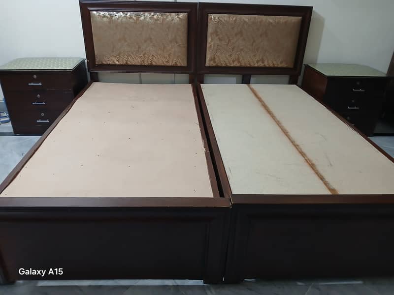 Single Bed with new mattress five star 10 year warranty 0