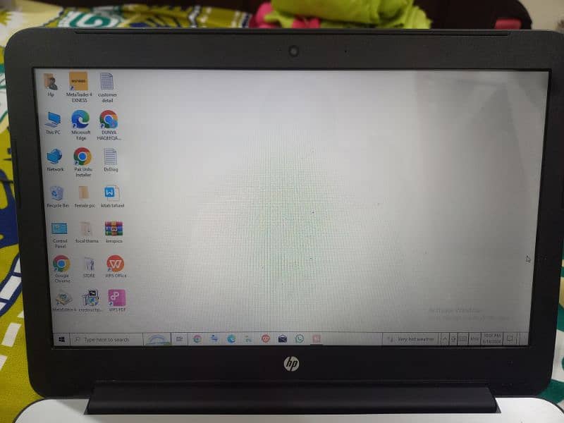 HP Chrome laptop for sale          0349-9691686 7