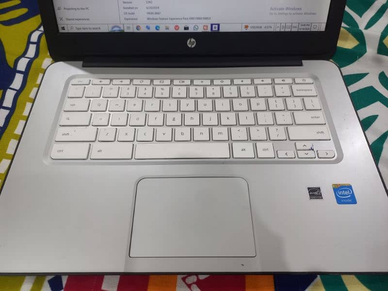 HP Chrome laptop for sale          0349-9691686 8