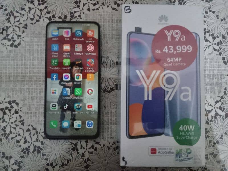 Huawei Y9a 10/10 lush condition 4