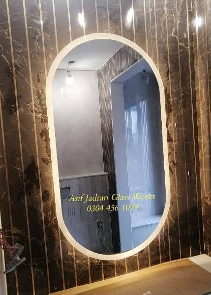 LED Mirrors l Glass Designing l Glass Works l Tempered Glass 1