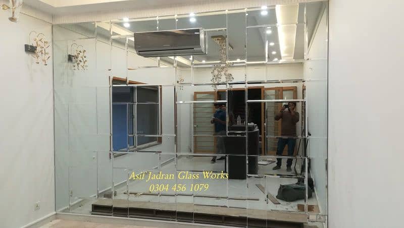 LED Mirrors l Glass Designing l Glass Works l Tempered Glass 9
