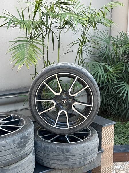 Toyota Aqua Gs rims 17 inch 4*100 pcd 6