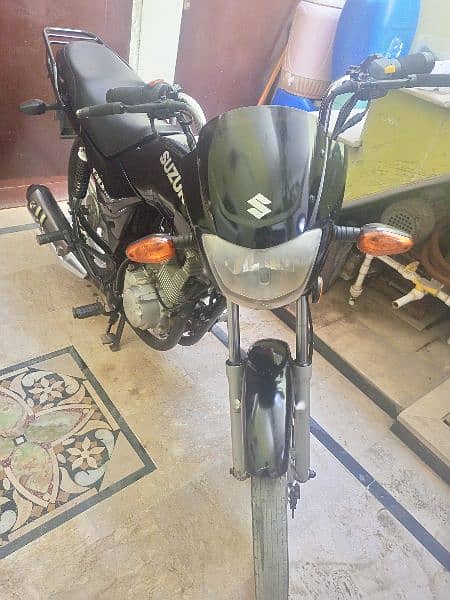 Suzuki GD 110s Model 2018 December half self start 10 by 10 condition 1