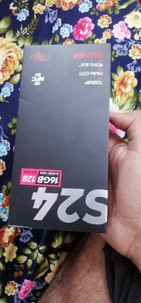 open box itel s24 mobile 2