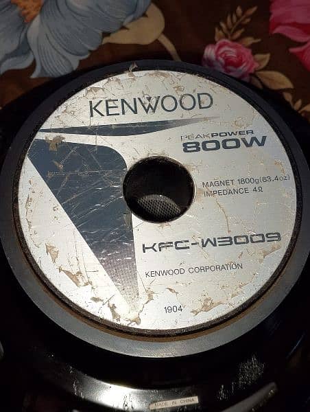 woofer 12 inch original Kenwood 6