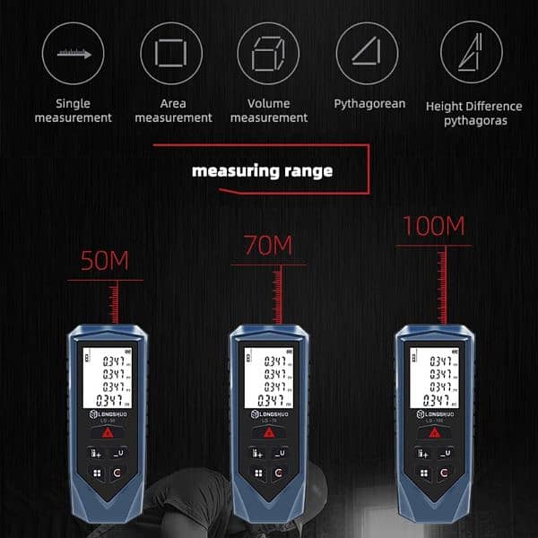 ARTBULL DIY Infrared Laser outdoor Rangefinder 100m Digital Laser D 10