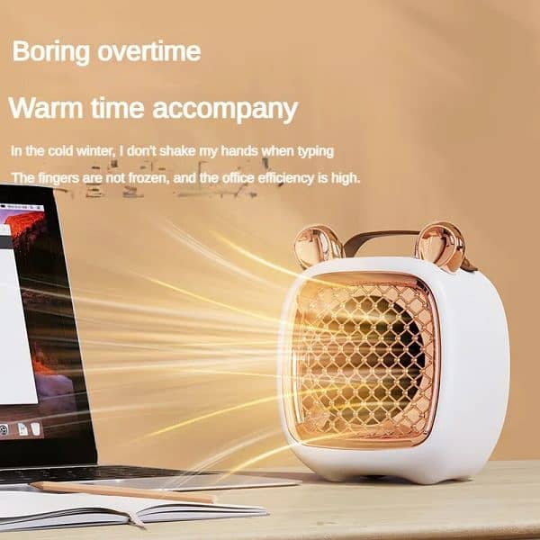 Electric Room Heater, Portable Fan Heater For Home & Office 2