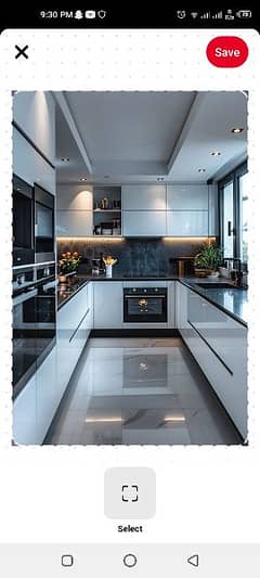 kitchen Rs 300 fit labour interior design