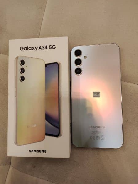 Samsung A35 5G Pta approved lush condition 1