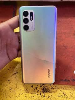 Oppo Reno 6  8/128 Peach colour with Box  just Back Crack 03354211004 0