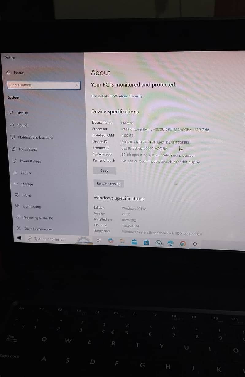 Dell Latitude E5440 Core i3 4th Gen, 128GB SSD, 4GB Ram (A1 Condition) 5