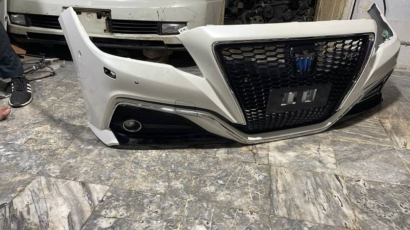 toyota crown Rs Advance front bumper available 3