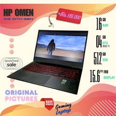 HP OMEN CI5 10th Generation Gaming Laptop With 4GB GTX 1650 TI