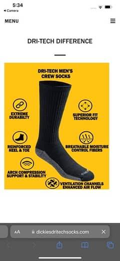 Branded socks