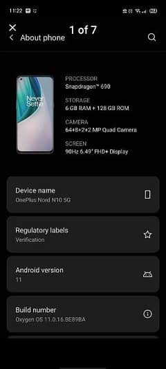 OnePlus Nord N10 5G