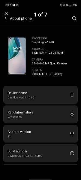 OnePlus Nord N10 5G 0