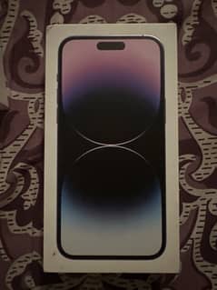 Iphone 14 pro max 512GB JV With Box