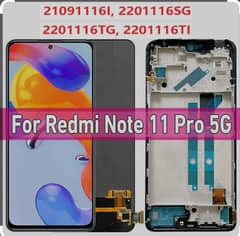 redmi note 11 pro 5G lcd brand new