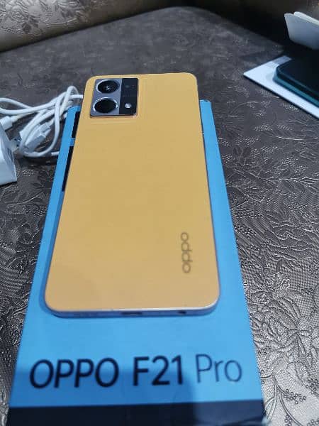 oppo F21 pro complete box and charger 1