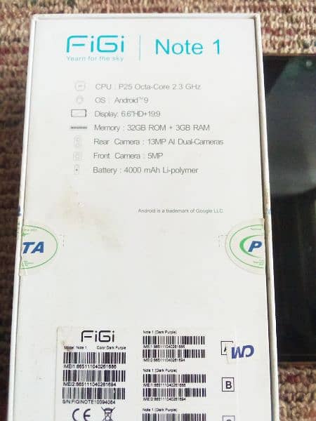 Figi Note 1 available for sale 1