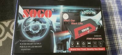 SOGO Car Jump Starter | Brand New