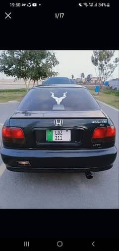 Honda Civic EXi 1996 rabta number 03036871223