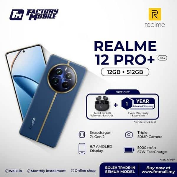 realme 12 pro plus 5g 12 Ram 512 ROM 2