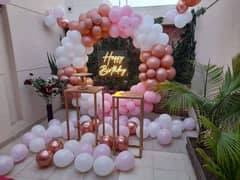 Balloon Decor, Lights, Event Planners, Wedding, flowers