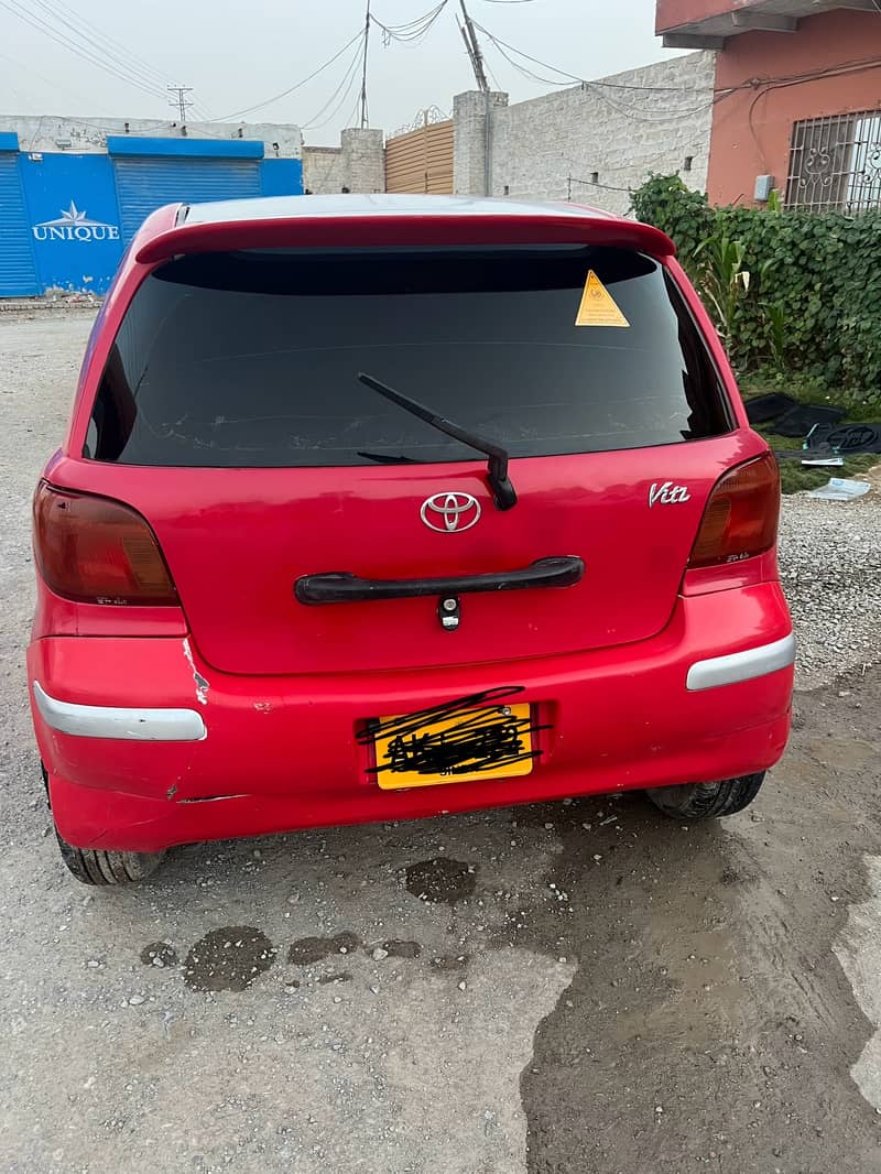 Toyota Vitz 2002 2002 3