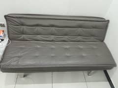 Diamond Supreme Foam Leather Sofa Com Bed.