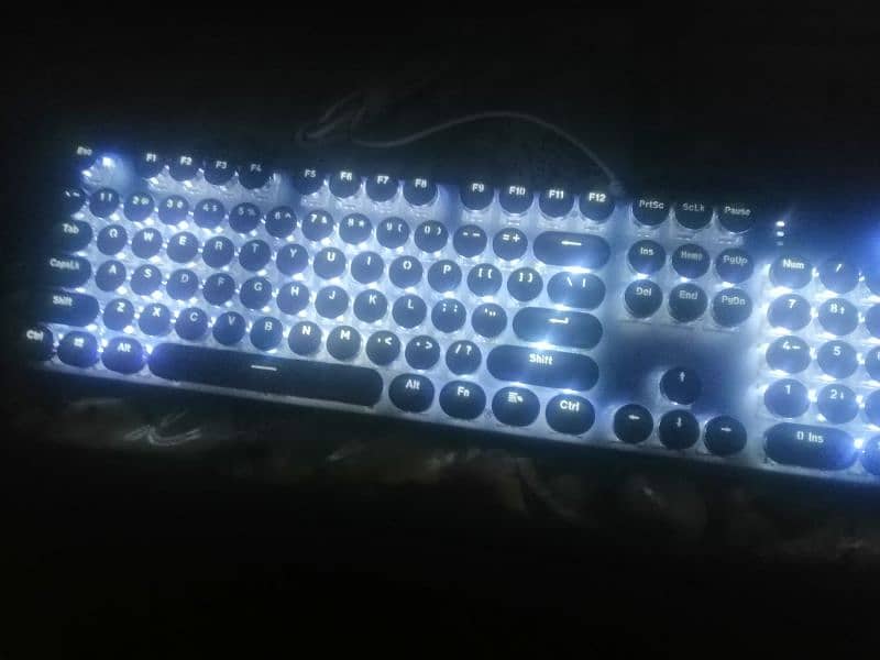 Hp mechenical  keyboard GK400Y with RGB mouse available in {stock} 1