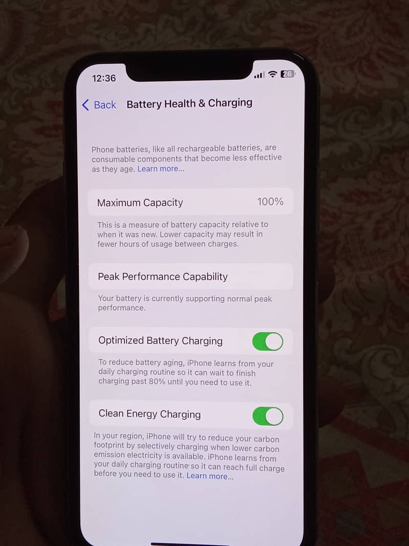 iPhone X 256 GB PTA Approved 7