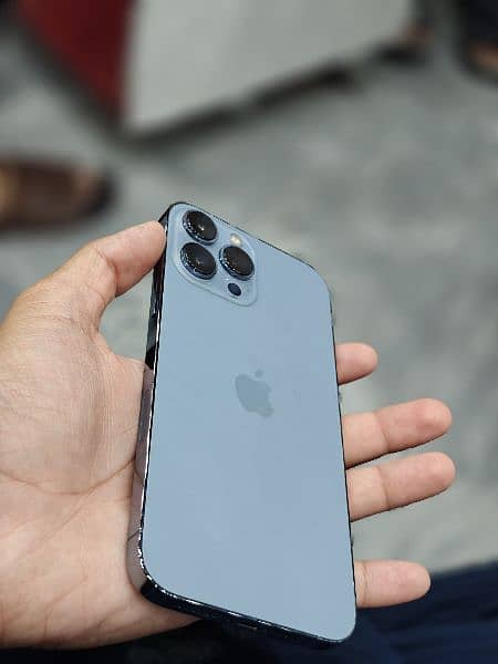 Iphone 13 pro max 128gb jv non pta Seria blue color 2