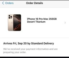 Iphone 16 Pro Max Desert Titanium - 256 Gb LLA