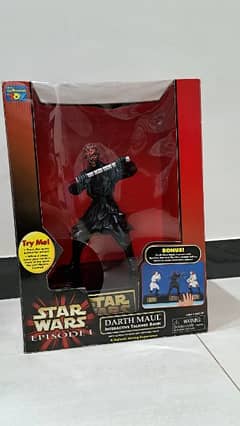 (SRATWARS) EP-I. "DARTH MAUL INTERACTIVE TALKING BANK"