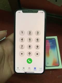 iphone x pta aprovd with box