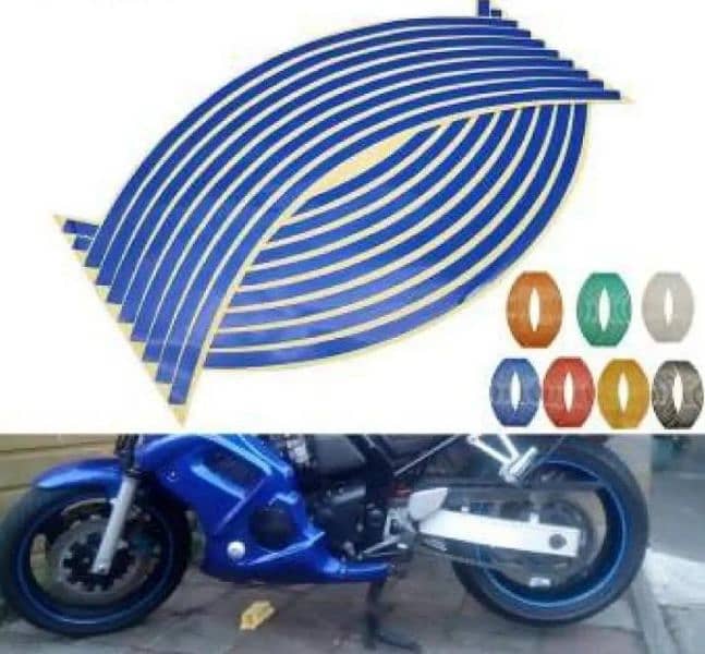 Rim Stickers For Bikes And Cars 6